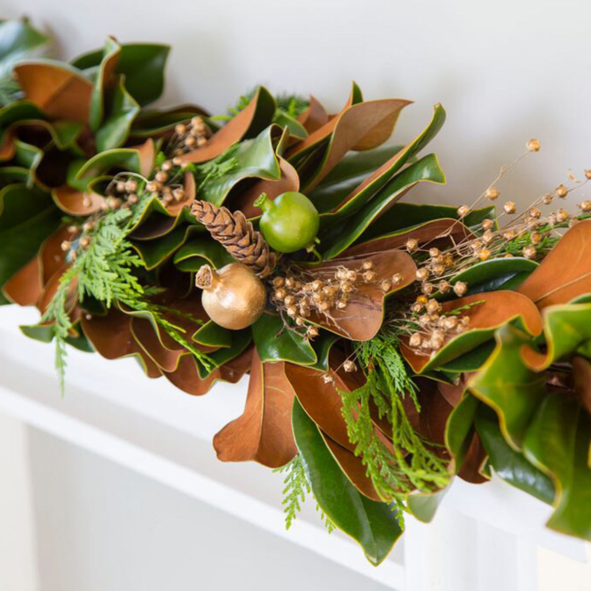 Golden Cedar Garland