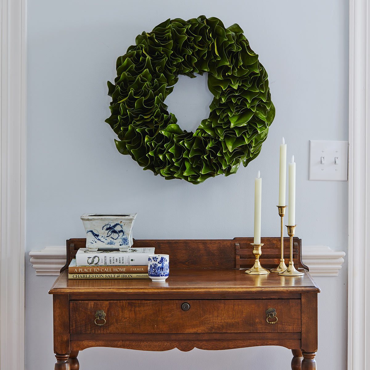 Granny Smith Lacquer Wreath
