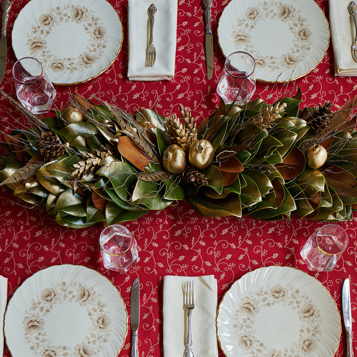 Golden Woodlands Centerpiece