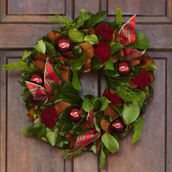 Jingle Bell Blossom Wreath