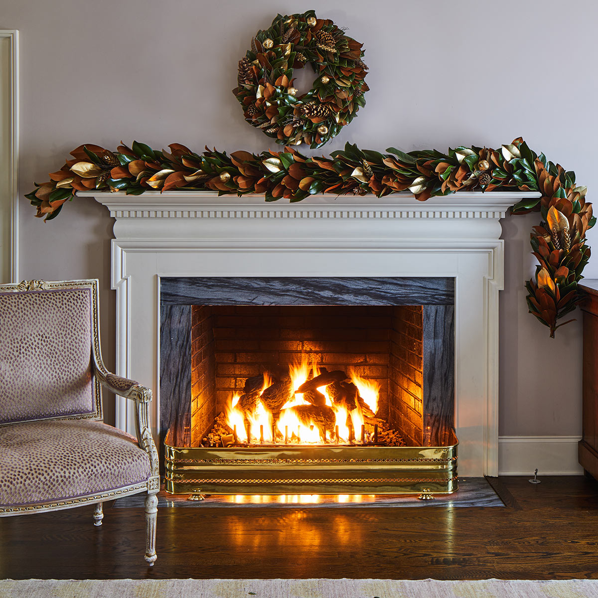 Golden Woodlands Wreath