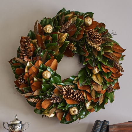 Golden Woodlands Wreath