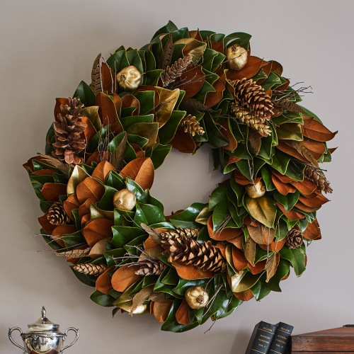 Golden Woodlands Wreath