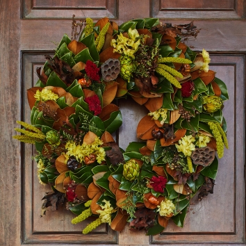 Merlot Valley Wreath