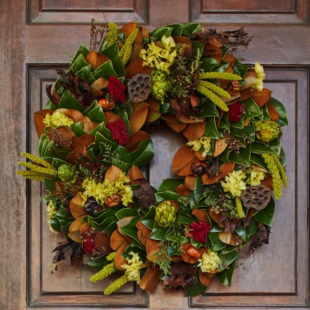 Merlot Valley Wreath