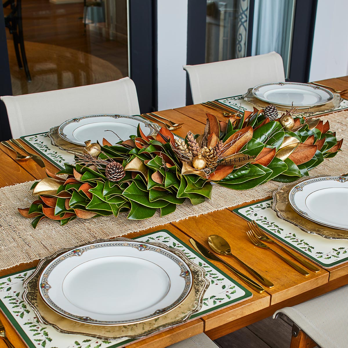 Golden Woodlands Centerpiece