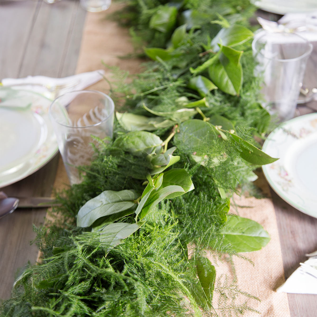 Lace & Leaves Garland